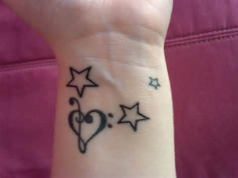 Small Tattoo on Wrist