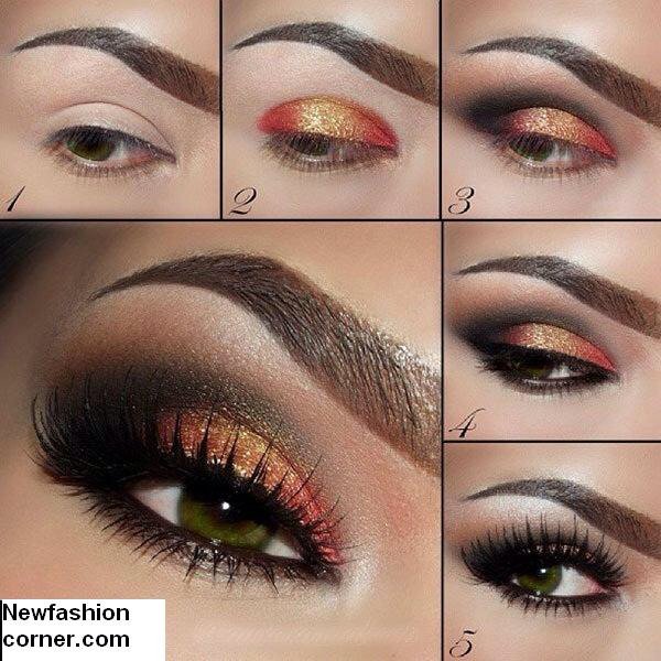 Sunset Eye Makeup