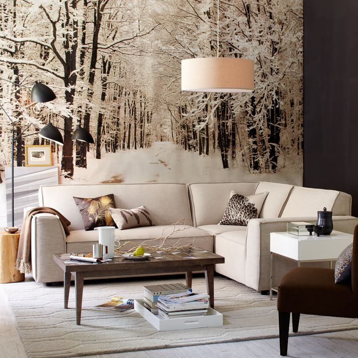 11 Stylish Wall Murals for this Winter - Pretty Designs