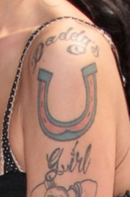 Amy Winehouse tattoos - family tattoos