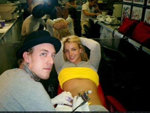 Britney Spears tattoo