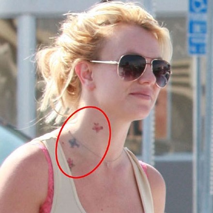 Britney Star Tattoo