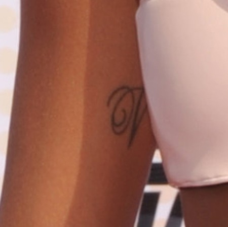 Cassie tattoos - V for Ventura