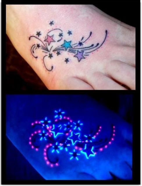 Cool Glow Tattoo