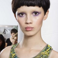 Cute crop with micro bangs