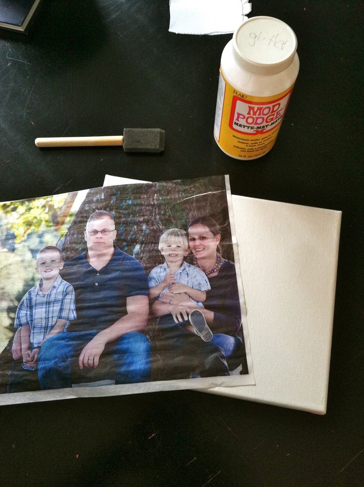 DIY Photo Canvas