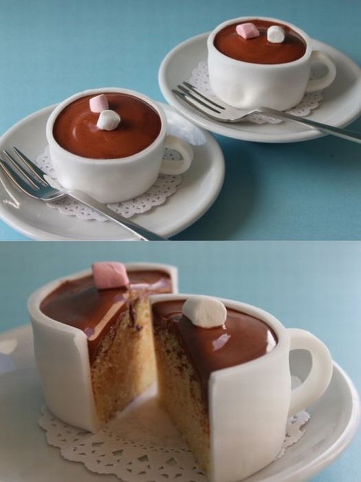 Delicious Coffee Cup Cake