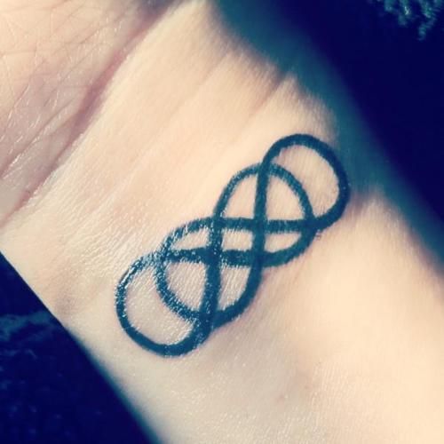 Double Infinity Tattoo