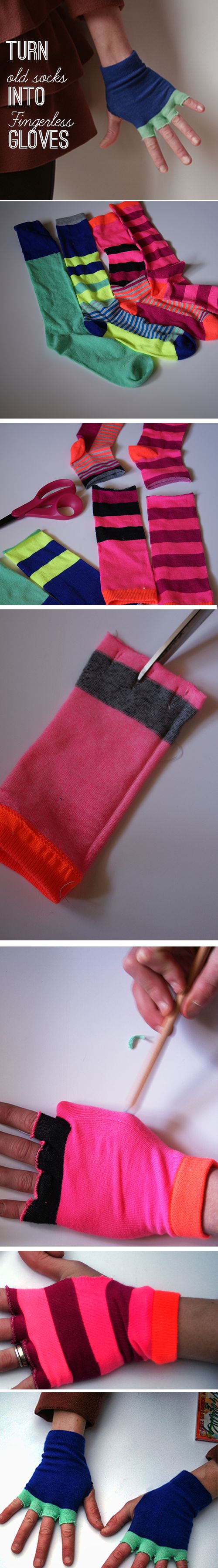 Easy Fingerless Gloves