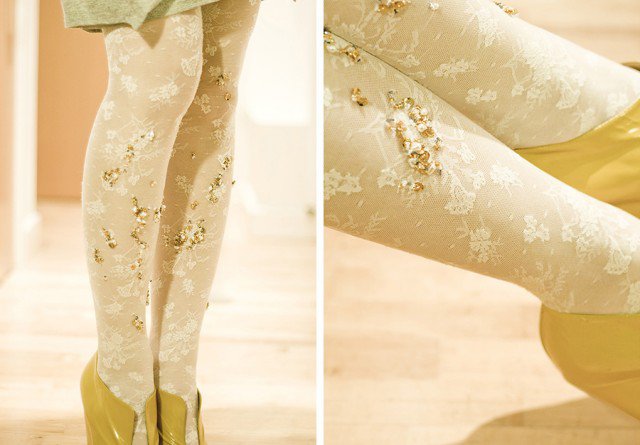 Embellished Leggings