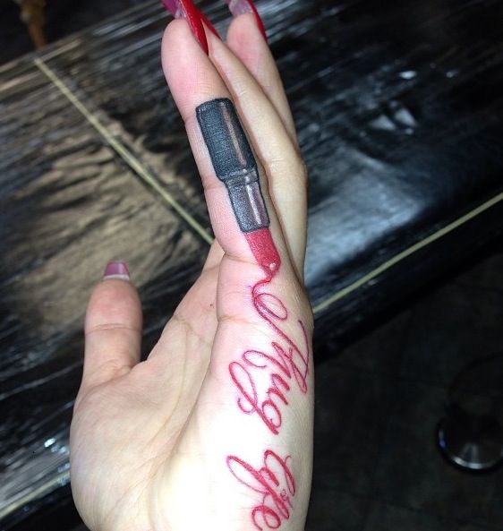 Finger Quote Tattoo