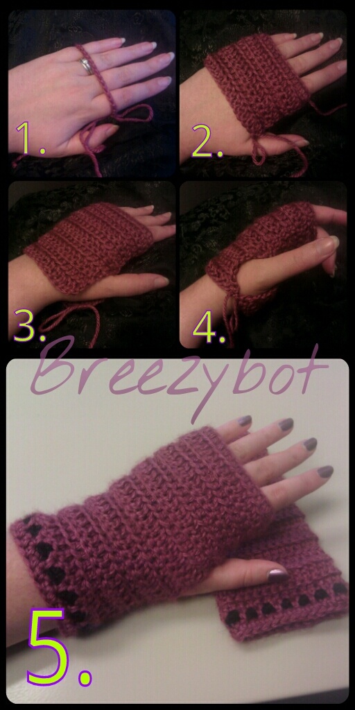 Fingerless Gloves Tutorial