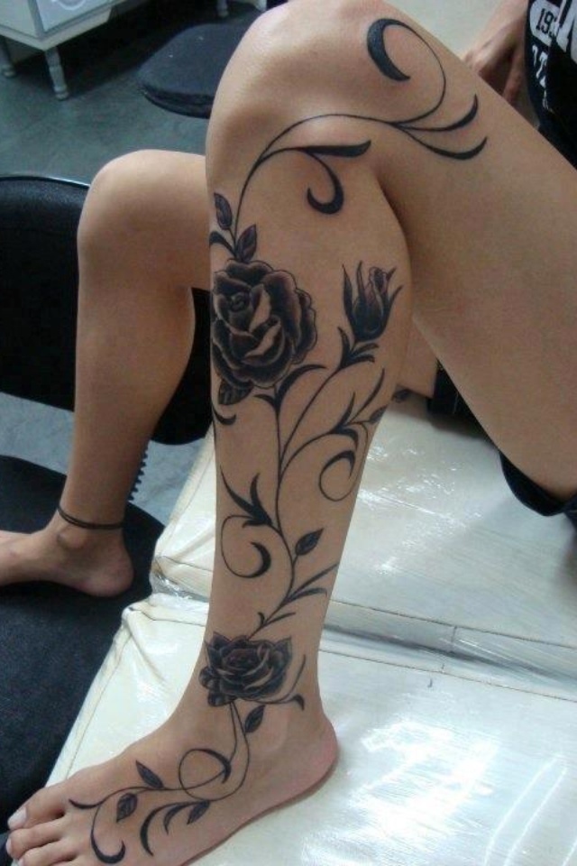 Floral Tattoo