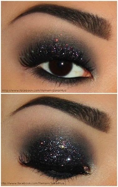 Glitter Eye Makeup