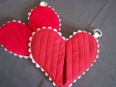 Heart Shape Hot Pad