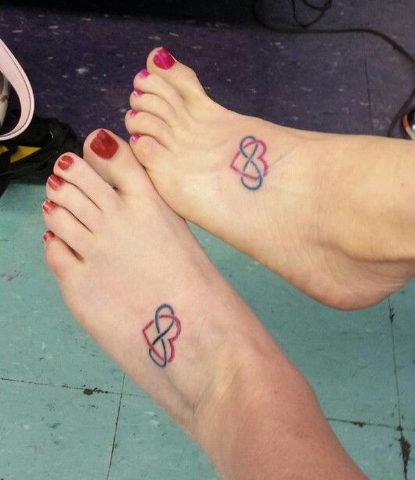 Infinity Heart Tattoo