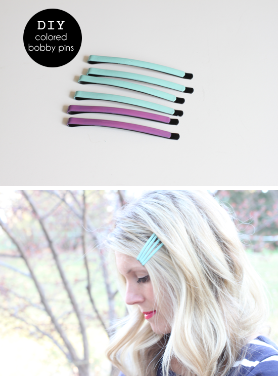 Painted Bobby Pins