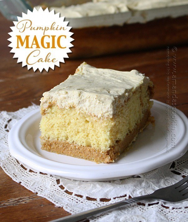 Pumpkin Magic Cake