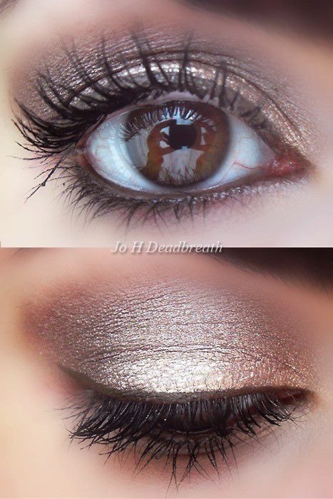 Shimmery Eye Makeup