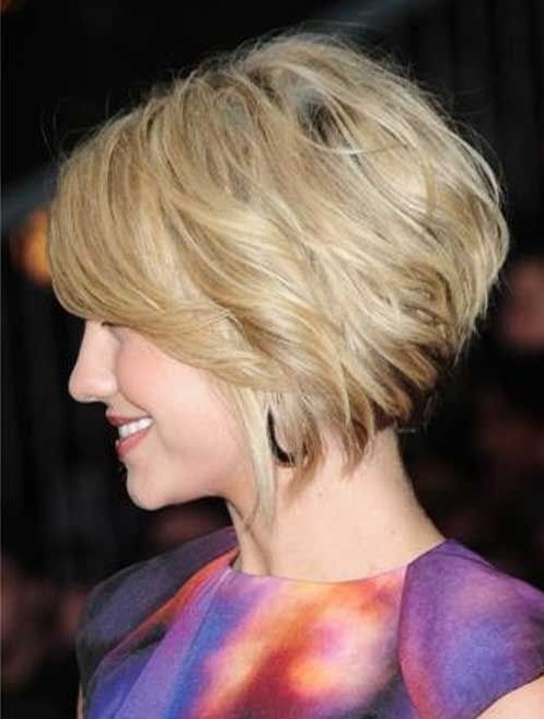 Stacked Wavy Bob