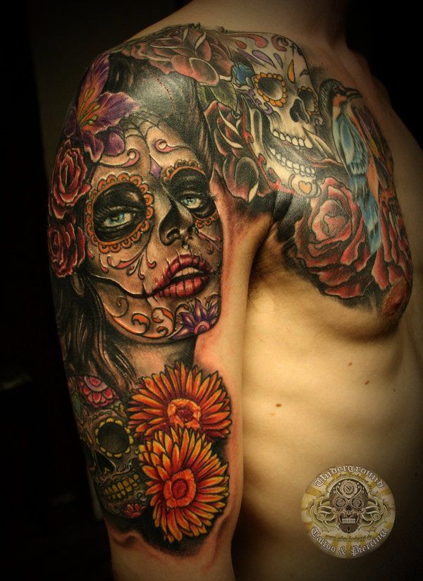 Sugar Skull Tattoo