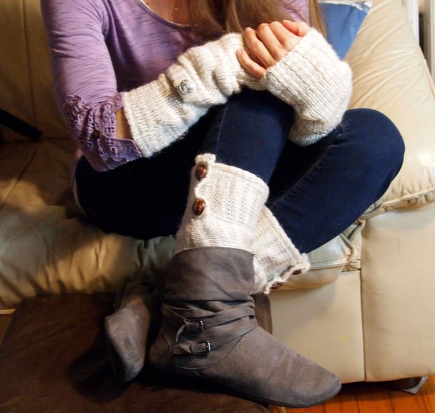 Sweater to Leg Warmers