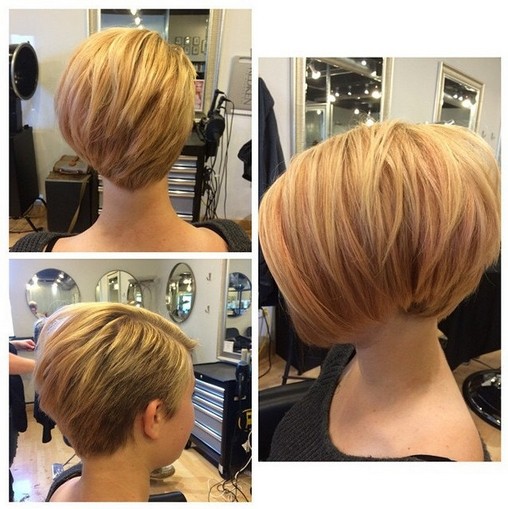 Trendy short haircut for women