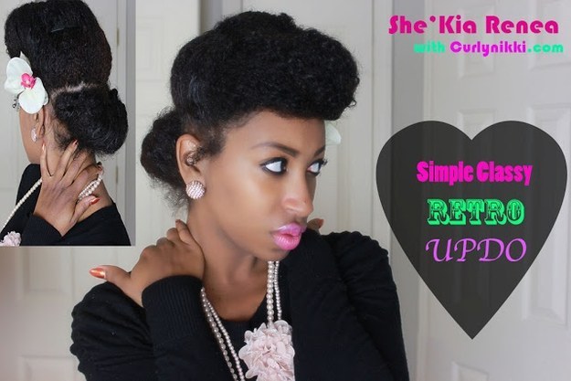 A &#39;50s Pompadour