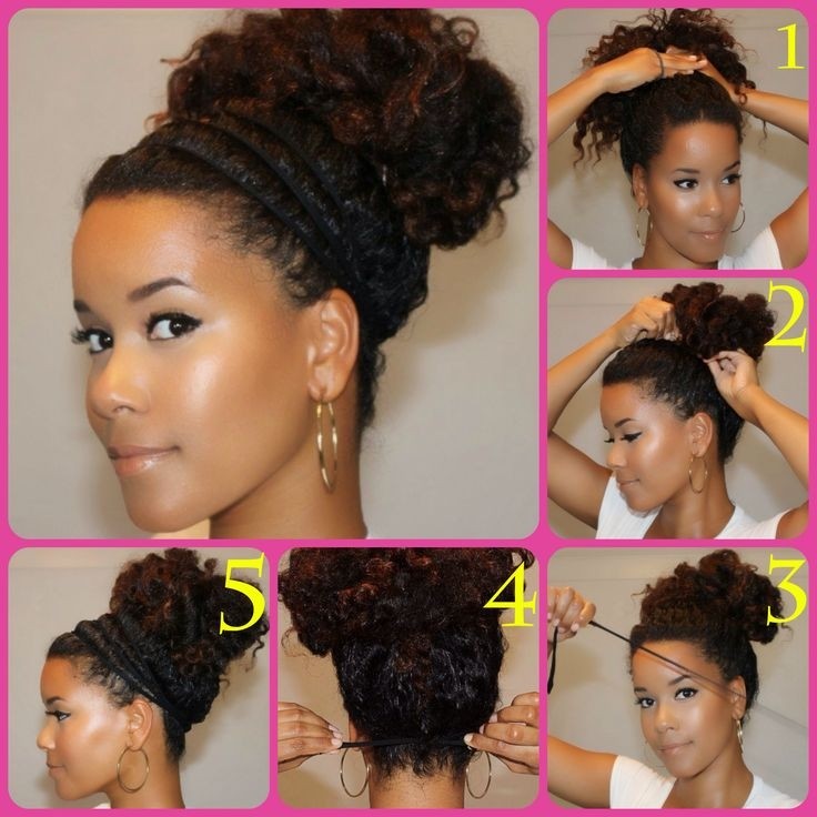 Back to School Hairstyle for Curly Hair