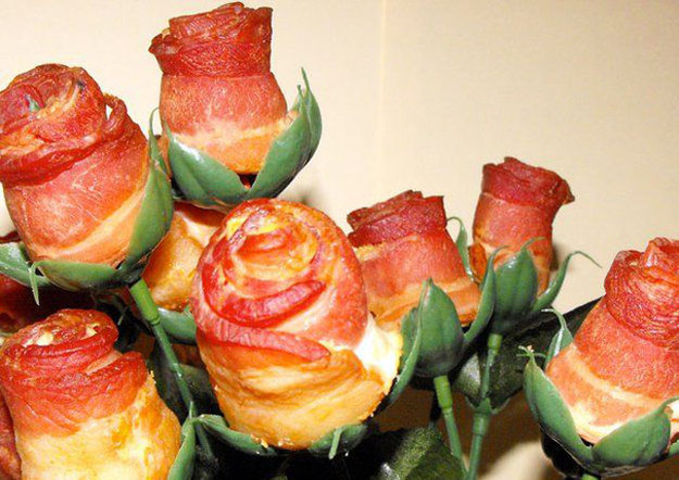 Bacon Rose Bouquet