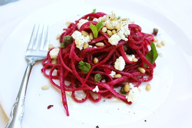 Beet Linguine