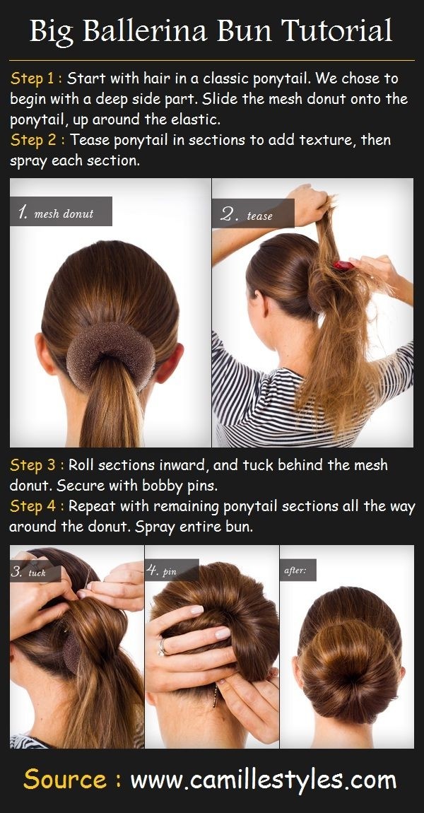 Big Ballerina Bun Tutorial