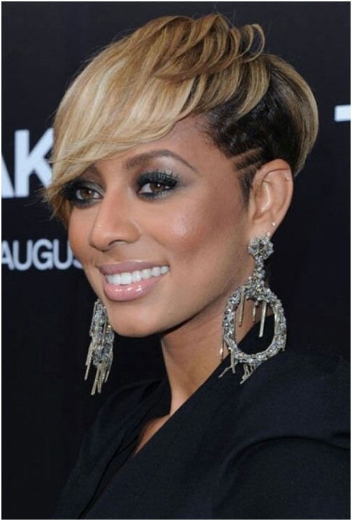 Blonde Pixie Haircut for Black Women