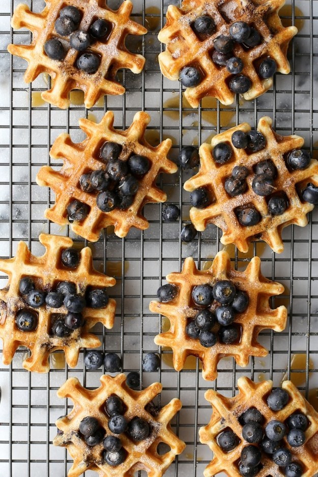 Blue Berry Waffles