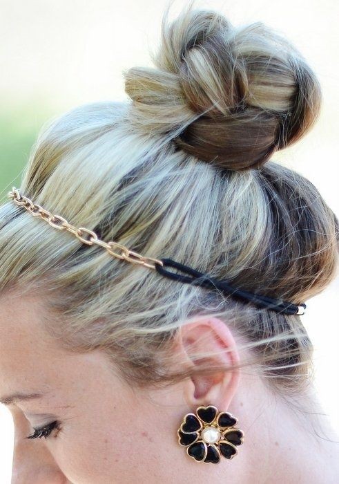 Braided Top Updo