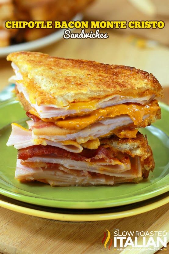 Chipotle Bacon Monte Cristo Sandwiches