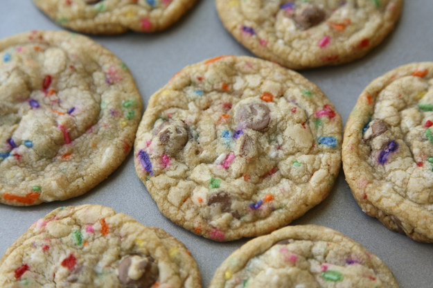 Chocolate Chip Funfetti Cookies