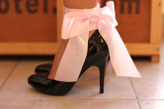 DIY Bow Heels