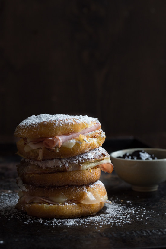 Doughnut Monte Cristo Sliders