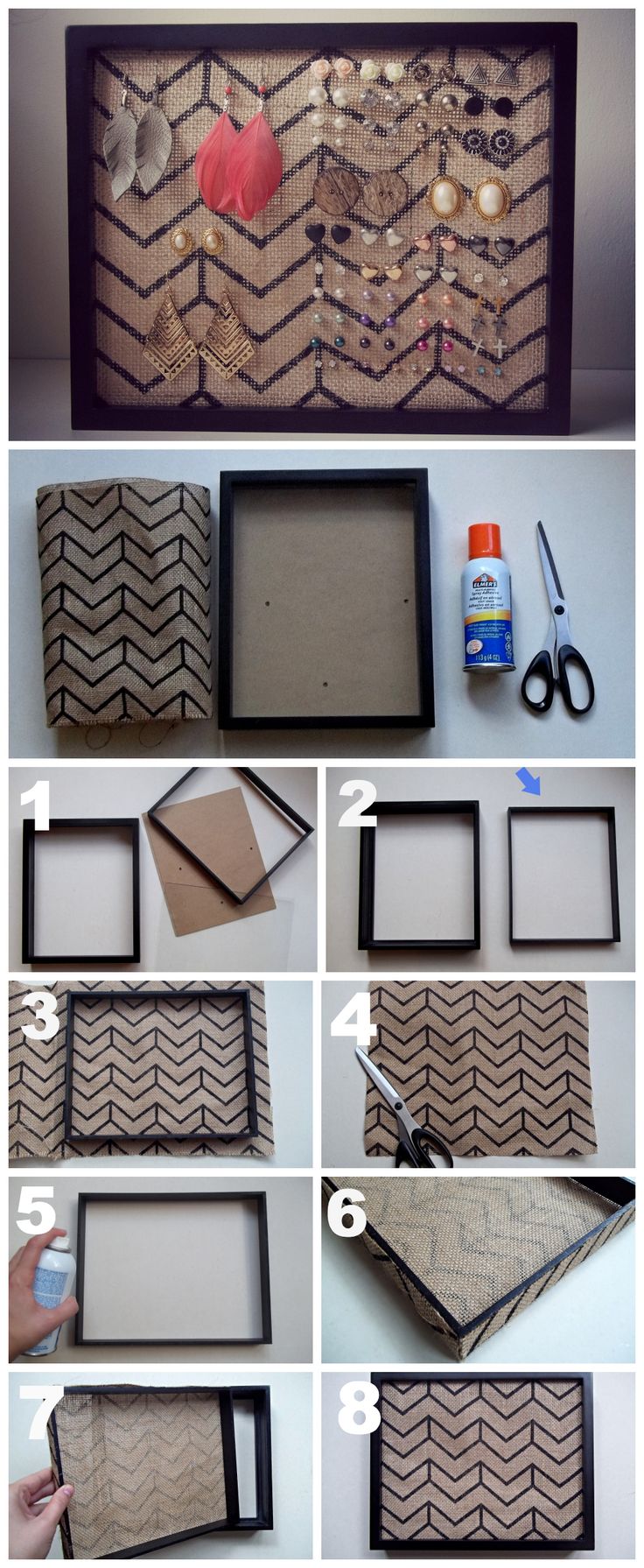 Earring Holder Tutorial