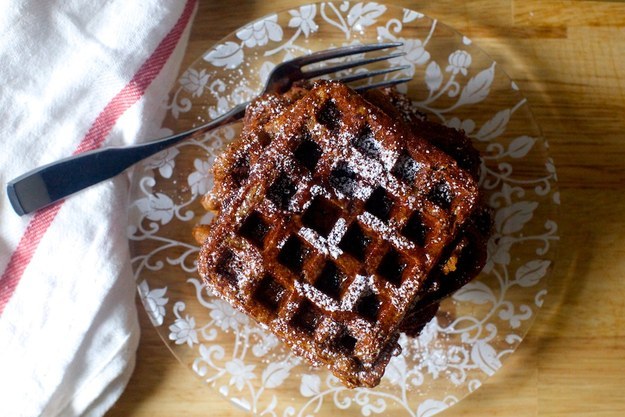 Gingerbread Waffles