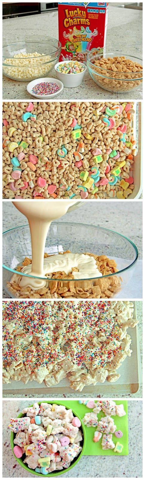 Lucky Rainbow Chex Mix