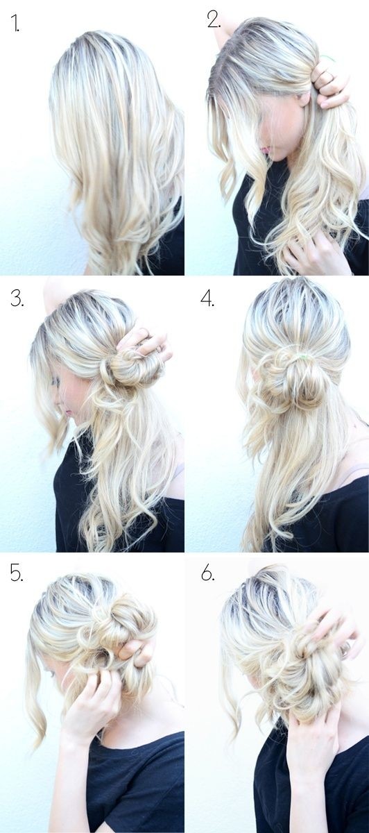 Messy Side Bun