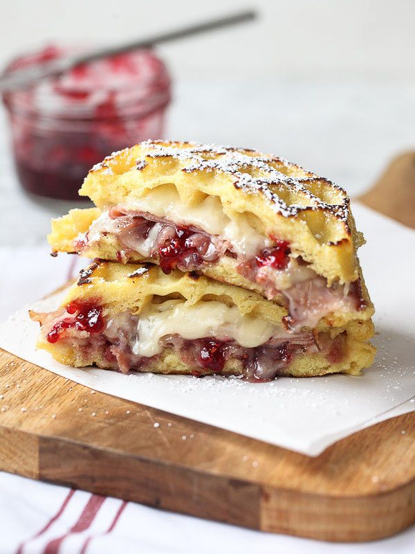 Monte Cristo Waffle Sandwich