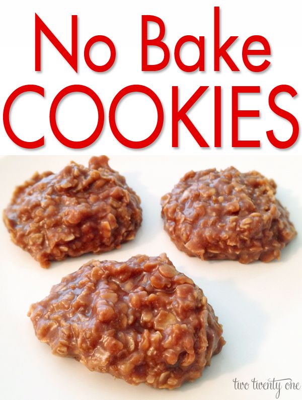 No-bake Cookies