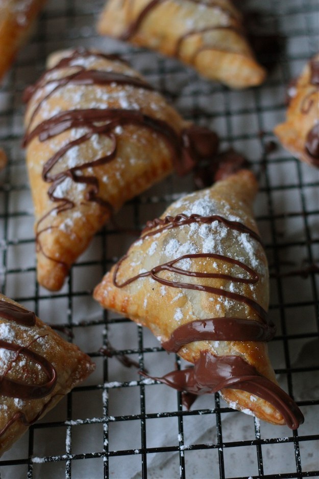 Nutella Cream Cheese Turnovers