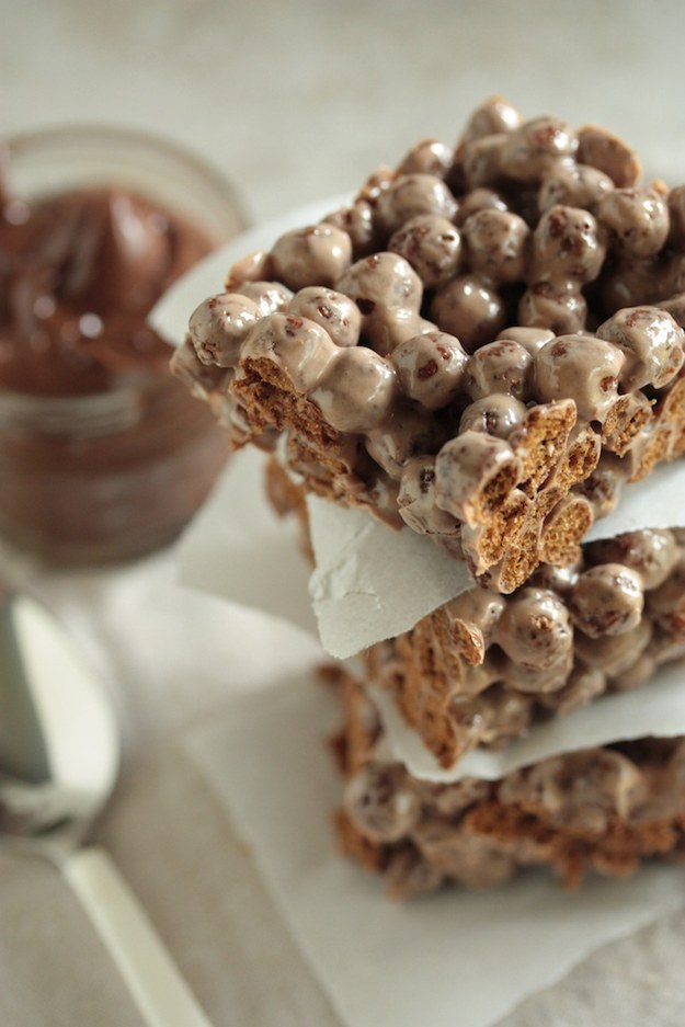 Nutella Krispie Treats