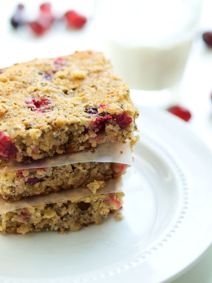 Oat Cranberry Bars