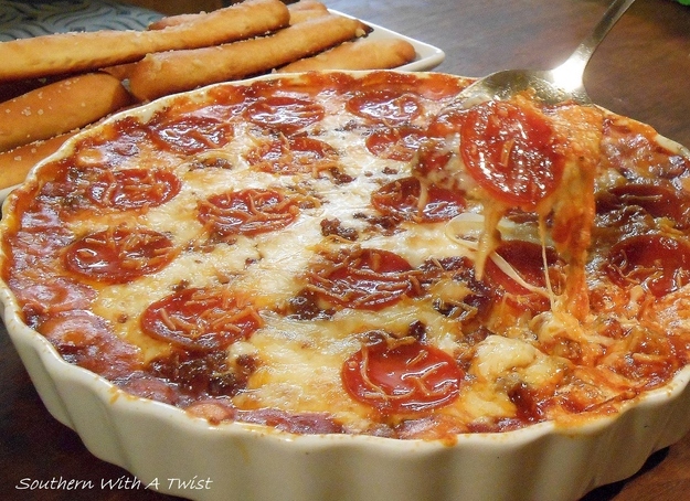 Pepperoni Pizza Dip