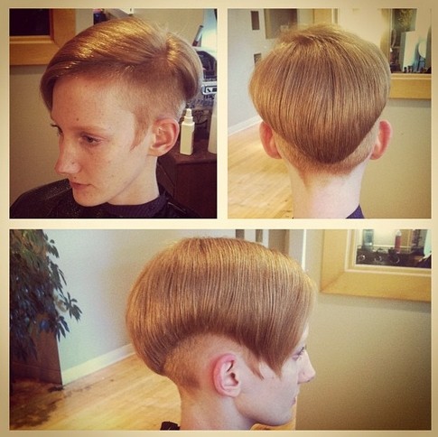 Pixie Shaved Haircut